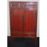 Chinese hardwood cabinet