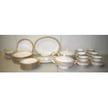 Royal Worcester "Isabella" dinner set