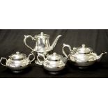 Good four piece Challenge coffee & tea set