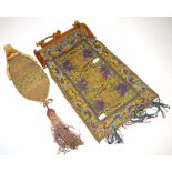 Two antique beaded ladies evening bags