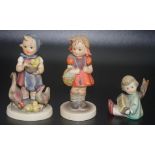 Three Goebel Hummel figurines