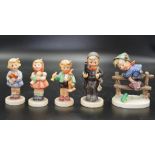 Five various Goebel Hummel figurines