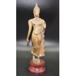 Eastern gilt bronze Buddha figure