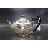 George V sterling silver teapot