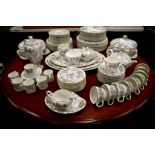 Extensive Wedgwood 'Avon' dinner set