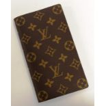 Louis Vuitton monogrammed note book cover