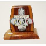 Olympic 1956 car badge