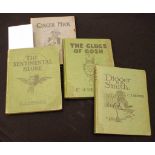 Four early volumes C.J. Dennis books