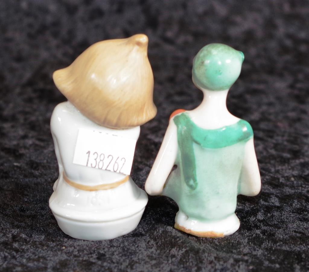 Two vintage ceramic Half Doll figures - Image 2 of 3