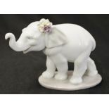 Lladro elephant figure