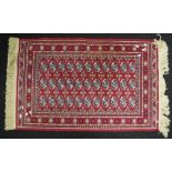 Middle Eastern style synthetic rug