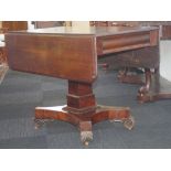 William IV mahogany Pembroke table