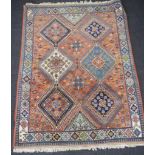 Middle Eastern fine wool rug