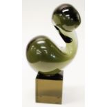 Murano type glass Abstract Figure