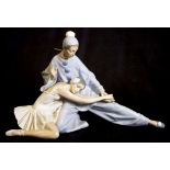 Lladro Ballet Dancers Figure