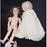 Antique Armand Marseille German bisque doll