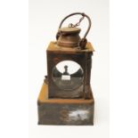 Vintage British Railway (eastern) oil lantern