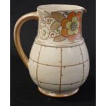 Charlotte Rhead Trellis pattern jug