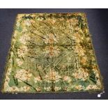 Victorian floral table cover