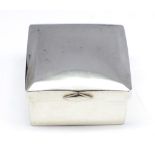 Continental silver box