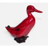 Royal Doulton Flambe duck figurine