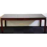 Chinese hardwood extension dining table