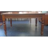 Edwardian cedar table