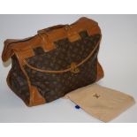 Louis Vuitton classic monogrammed keep all bag