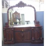 Magnificent Victorian mahogany sideboard