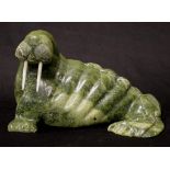 Hand made Canadian Inuit Walrus figure