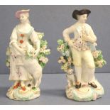 19th century European porcelain figurines