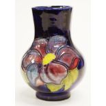 Moorcroft "Pansy" vase