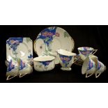 Art Deco Royal Doulton part teaset