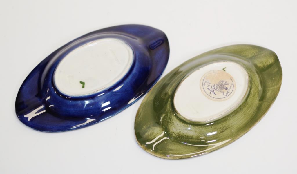 Two Moorcroft earthenware ashtrays - Image 2 of 3