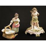 Two vintage Continental ceramic figures