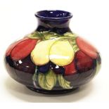 Walter Moorcroft 'Wisteria Plum' vase