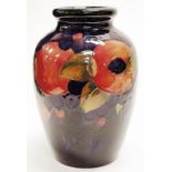 William Moorcroft 'Pomegranate' baluster vase