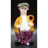 Novelty ceramic "where're are my balls" decanter