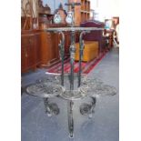 Cast iron 3 tier plant stand