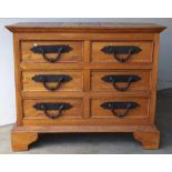 Rustic French style chest of drawers