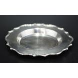 Sterling silver dish