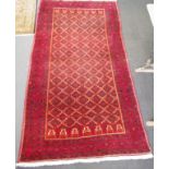 Middle Eastern wool rug