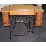 Singer treadle sewing machine