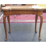 Antique card table