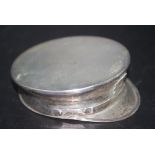 Vintage silver plate Australian Forces lidded box