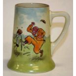 Royal Doulton "Bateman" golfing series tankard