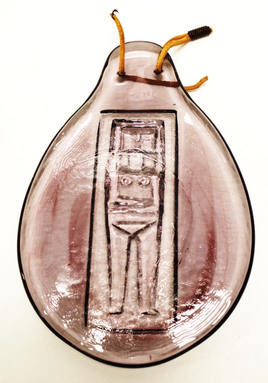 Erik Hoglund, Kosta Boda art glass suncatcher - Image 2 of 2