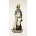 Lladro Sailor Boy ceramic figure