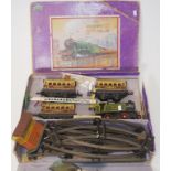 Vintage boxed Hornby clockwork train set