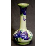 Moorcroft Pottery Burslem vase - Early Pansy